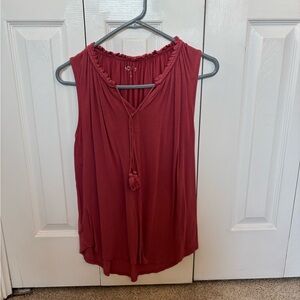 Women's Sleeveless Top in Pink by LOFT